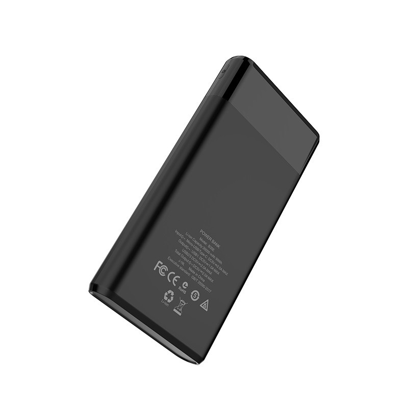 [Mã 252ELSALE hoàn 7% đơn 300K] Pin sạc dự phòng 30000mAh Hoco B35E 3 cổng sạc hàng chính hãng Hoco 3 cổng USB