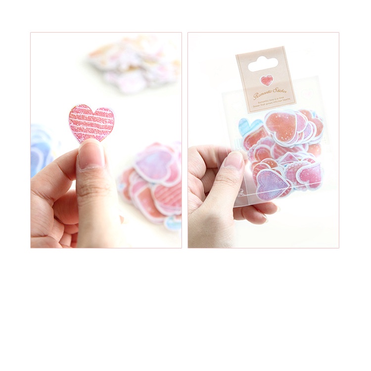 Set 70 miếng sticker họa tiết trang trí dễ thương cho điện thoại laptop, hình dán sticker cute anime