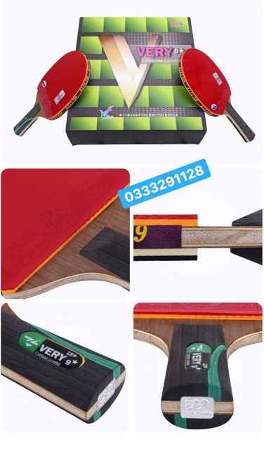 Vợt bóng bàn 729 Very 9 sao hàng chính hãng