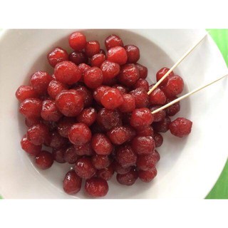 Sơ ri sấy dẻo gói 100g date 12 tháng.