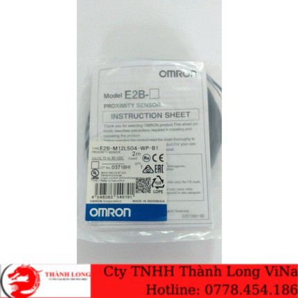 CẢM BIẾN OMRON E2B-M12LS04-WP-B1