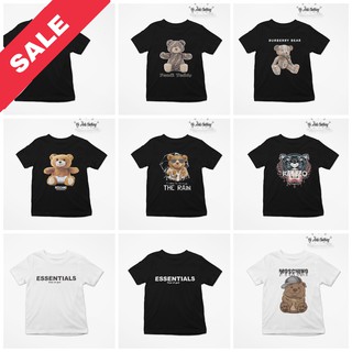 Áo thun/ Áo phông cộc tay cho bé trai bé gái 10-39kg