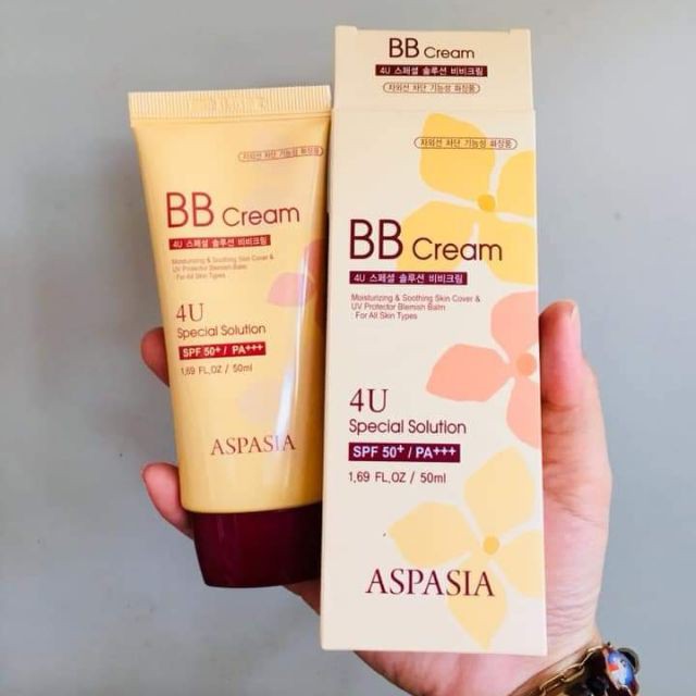 Kem Nền Aspasia Bb Crean 4U Special Solution 50ml