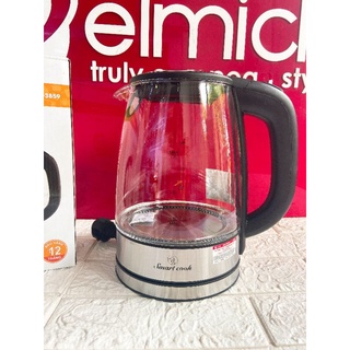 Ấm đun nước siêu tốc thủy tinh Elmich smartcook 1.7lit bảo hành 12 tháng ICS-3859