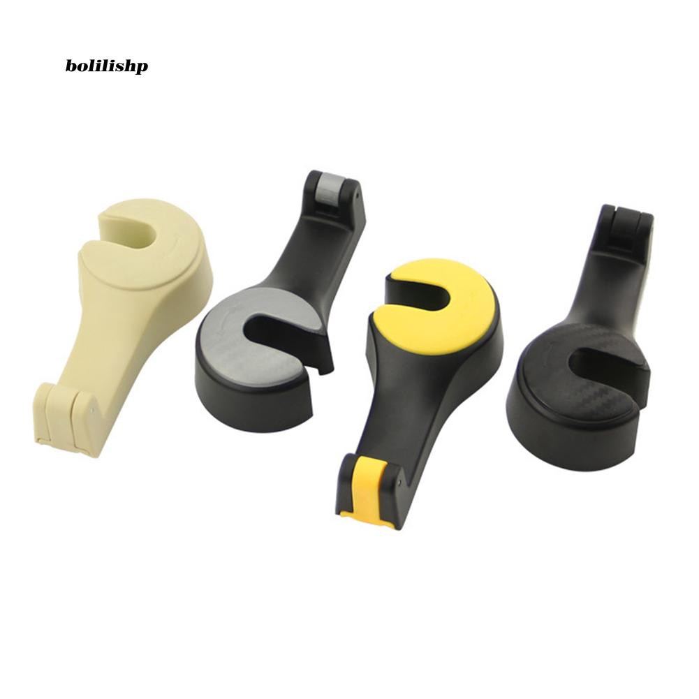 Móc treo điện thoại gắn ghế sau xe hơi từ ABS và silicon kích thước 12cm x 5.5cm | BigBuy360 - bigbuy360.vn