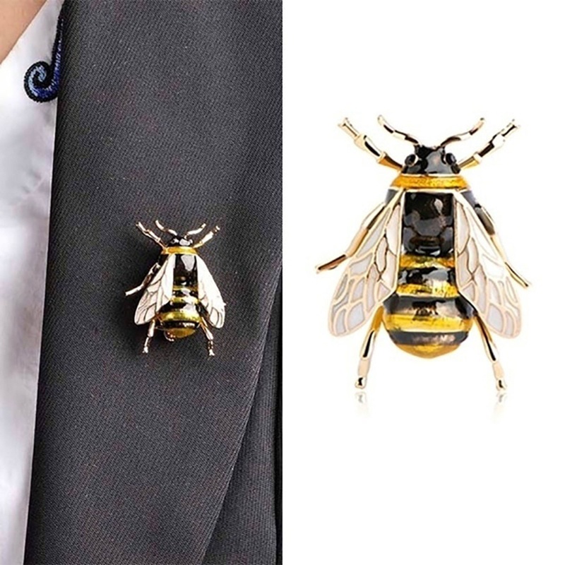 Vua Nhật Hàn Tráng Men Hoạt Hình Côn Trùng Sáng Tạo Dễ Thương Xu Hướng Bumble