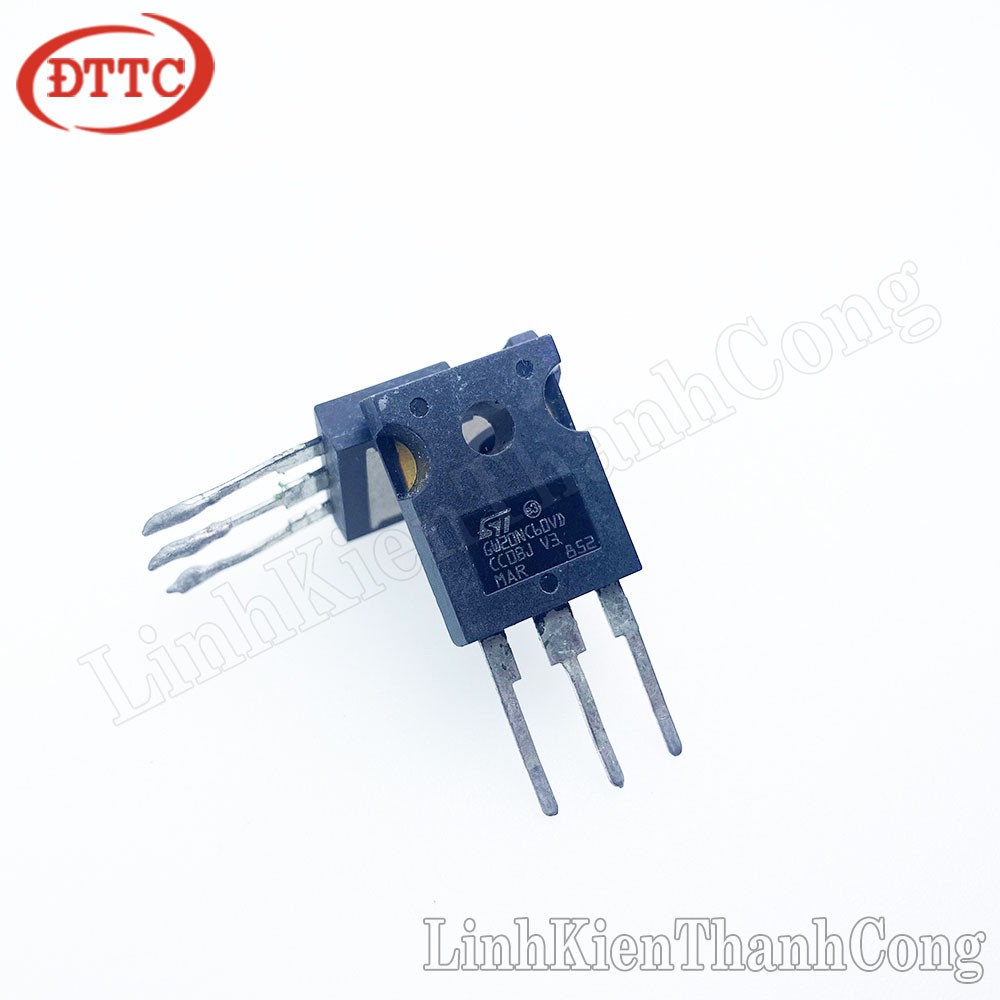 1 chiếc GW20NC60VD igbt 20A 600V tháo máy