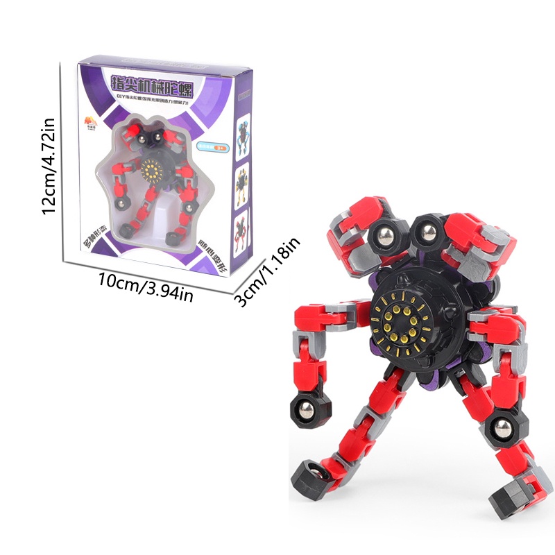 Con quay đồ chơi Fidget Spinner giúp giảm căng thẳng thú vị dành cho trẻ em