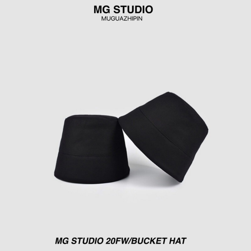 Mũ xô MG STUDIO thiết kế màu đen thời trang cá tính