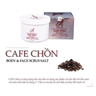 Muối tẩy da chết Cà Phê Chồn Acosmetic