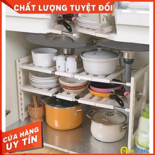 Kệ để đồ trong gầm bồn rửa kệ để bát kệ tiện lợi nhỏ gọn