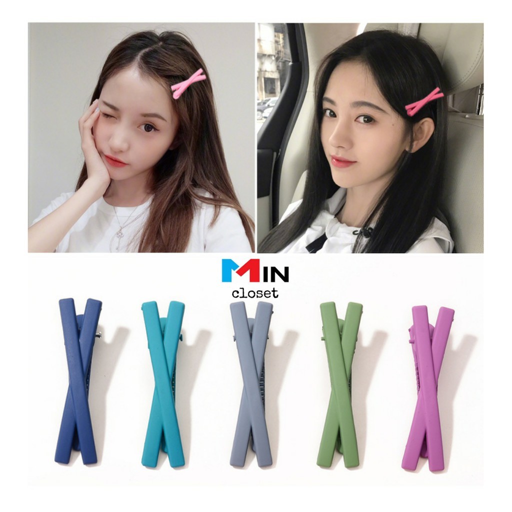 Cặp tóc, kẹp tóc chữ X siêu cute - store.86