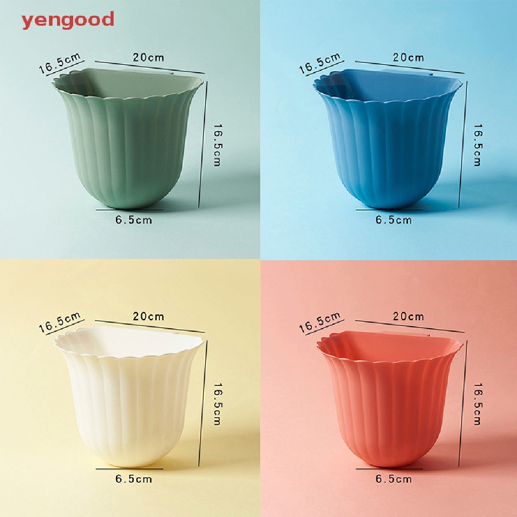 Thùng Rác Hình Bông Hoa Treo Tường / Tủ Bếp Tiện Dụng