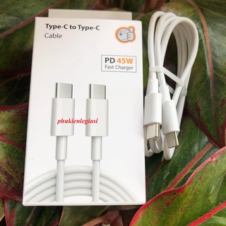 XÃ HÀNG THANH LÝ Cáp sạc Type C to Type C 45w mã TR cáp PD