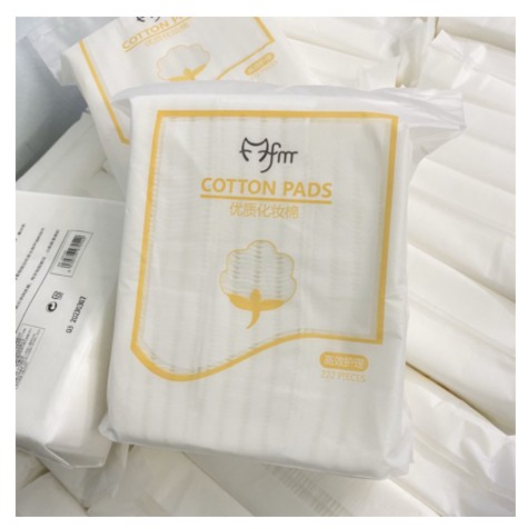 Bông tẩy trang 3 lớp Cotton Pads túi 222 miếng
