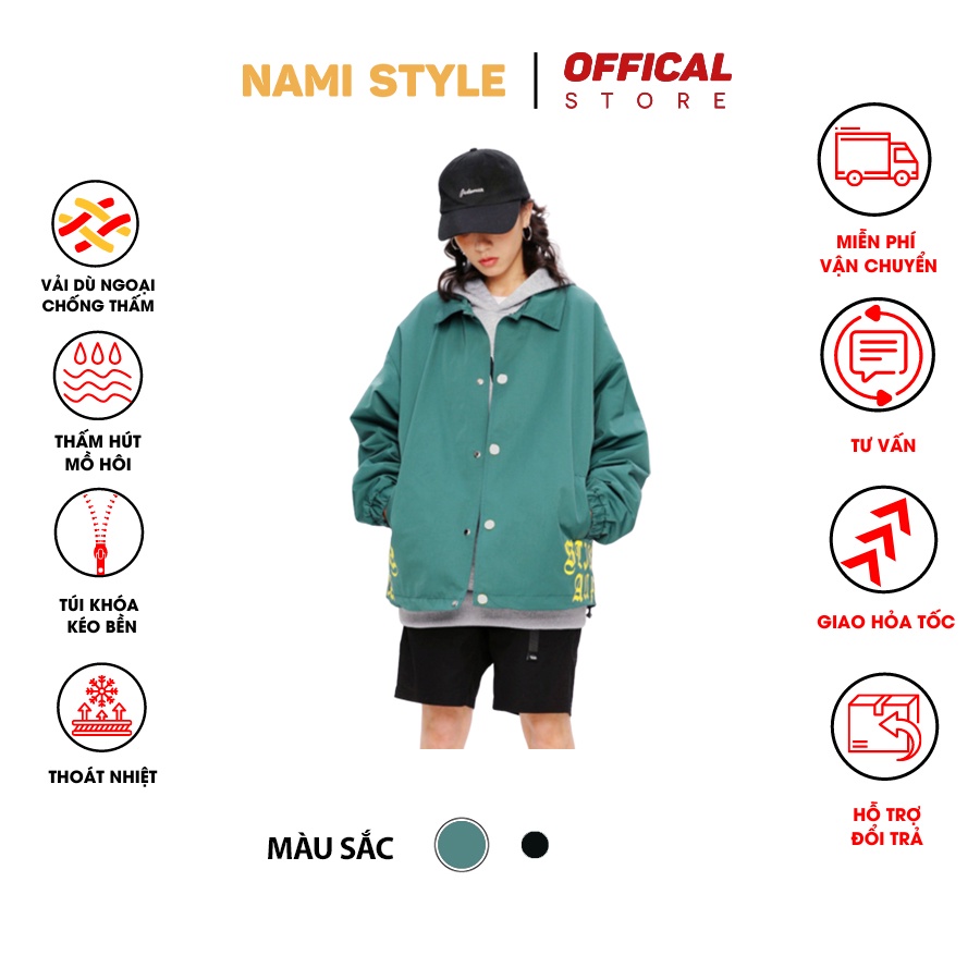 Áo khoác gió  kiểu BomBer chống thấm nhẹ,Áo Nam Đi Mưa Cao Cấp