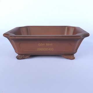 Chậu Bonsai mẫu BSK-11 Gốm Bất Tràng cao cấp giá sỉ