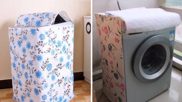 Bọc máy giặt 🍉FREESHIP🍉 Bao trùm máy giặt cửa trên và cửa ngang 7kg-9kg