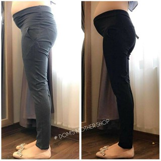 Quần legging bầu co giãn chất mịn đẹp freesize từ 45 đến 75kg