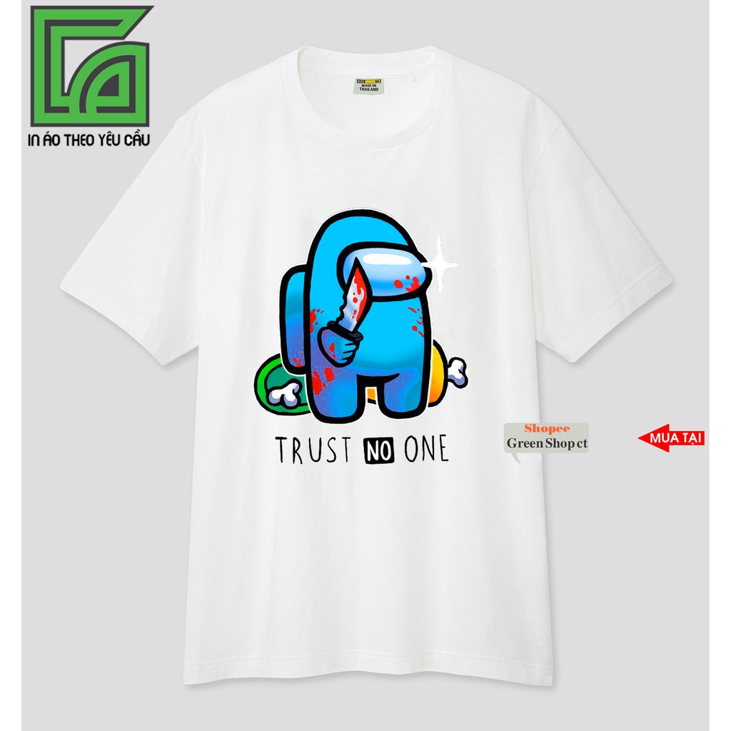 (NEW) ÁO THUN IN HÌNH GAME AMONG US VẢI COTTON THÁI S163