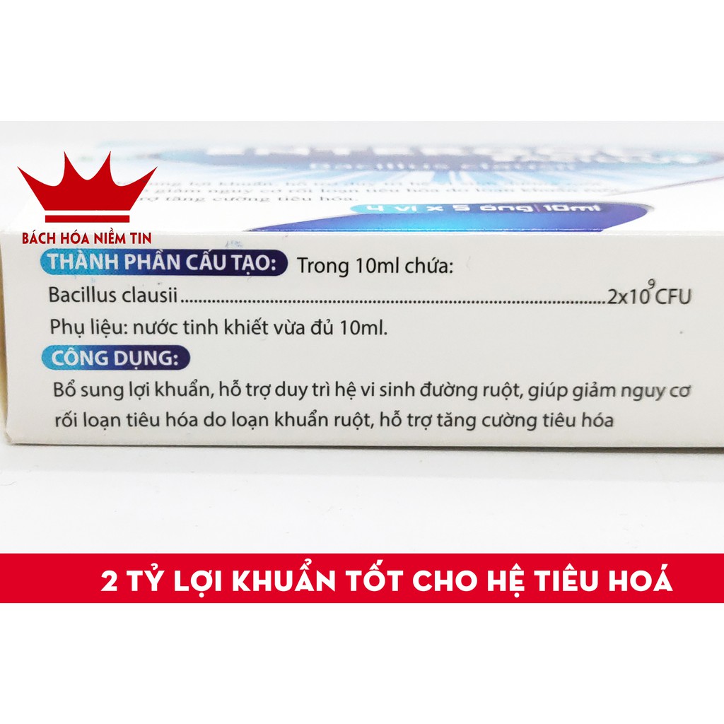Men tiêu hóa bổ sung 2 tỷ lợi khuẩn ENTERGOL BACILLUS - giảm rối loạn tiêu hóa hiệu quả cho trẻ từ 2 tuổi