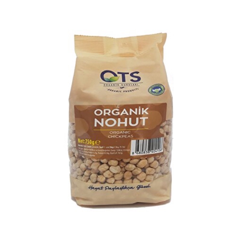 Đậu gà hữu cơ OTS Organik 750g