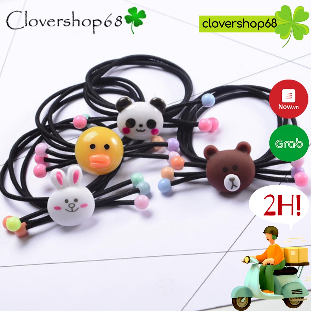 Dây buộc tóc Line Kute Hàn Quốc   Clovershop68