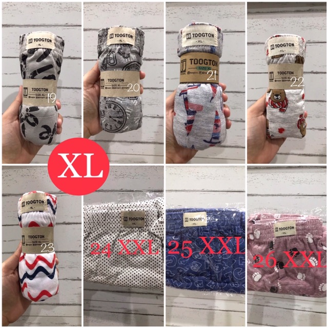 🌈QUẦN BOXER TOOGTON THÁI LAN