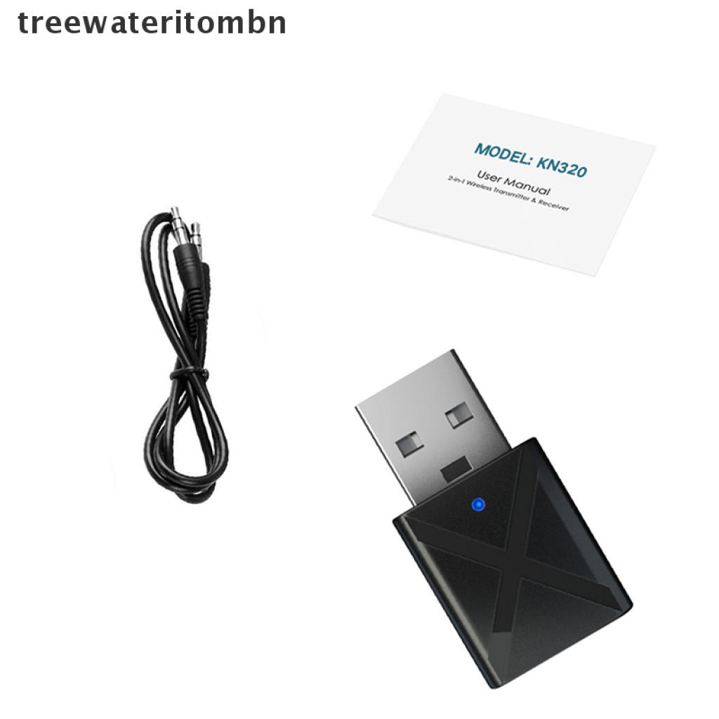 Thiết Bị Truyền Nhận Tín Hiệu Bluetooth 5.0 Usb Không Dây 2 Trong 1 Cho Xe Hơi | WebRaoVat - webraovat.net.vn