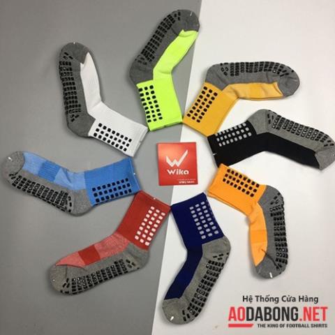 Tất Vớ Chống Trơn, Chống Trượt [Chính Hãng Wika Cao Cấp] dành cho thể thao, đá banh, đá bóng, tennis -  chất lượng cao.