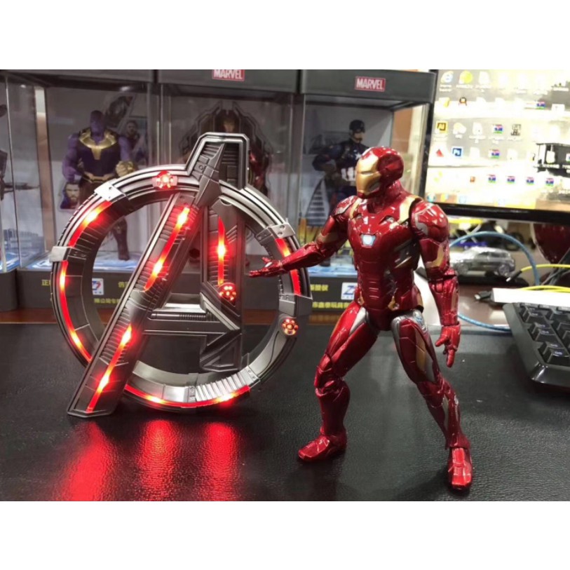 Mô hình base đèn led logo Avengers Endgame rẻ đẹp