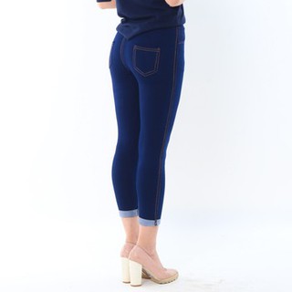 Quần ngố legging giả jean cho nữ Dmastore