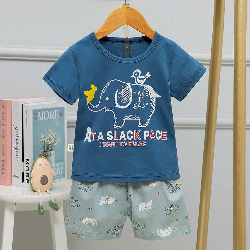 Đồ bộ cho bé trai cotton Quảng Châu cao cấp (8-16kg)