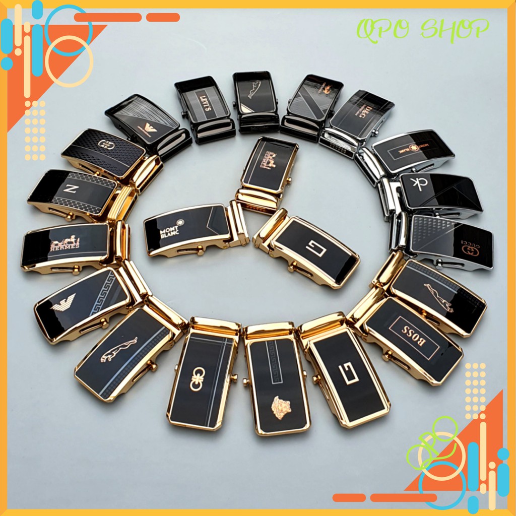 Đầu Khóa Thắt Lưng Nam, Đầu Khóa Lăn, Tì Cao Cấp Dùng Cho Dây Trơn