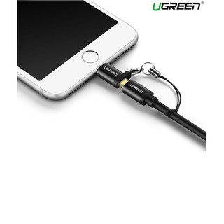 Micro USB Female To Lightning Male Adapter US278 Ugreen 50552 chính hãng
