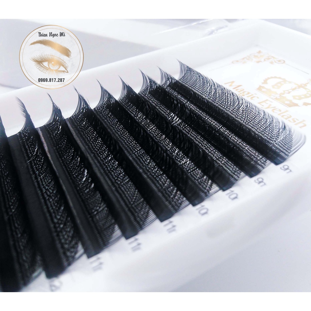 Mi YY mix size 9-14mm_bắt keo_dụng cụ nối mi_Thienngocmi