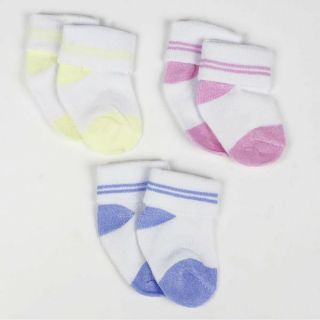 Set 3 đôi vớ len cotton cho bé sơ sinh