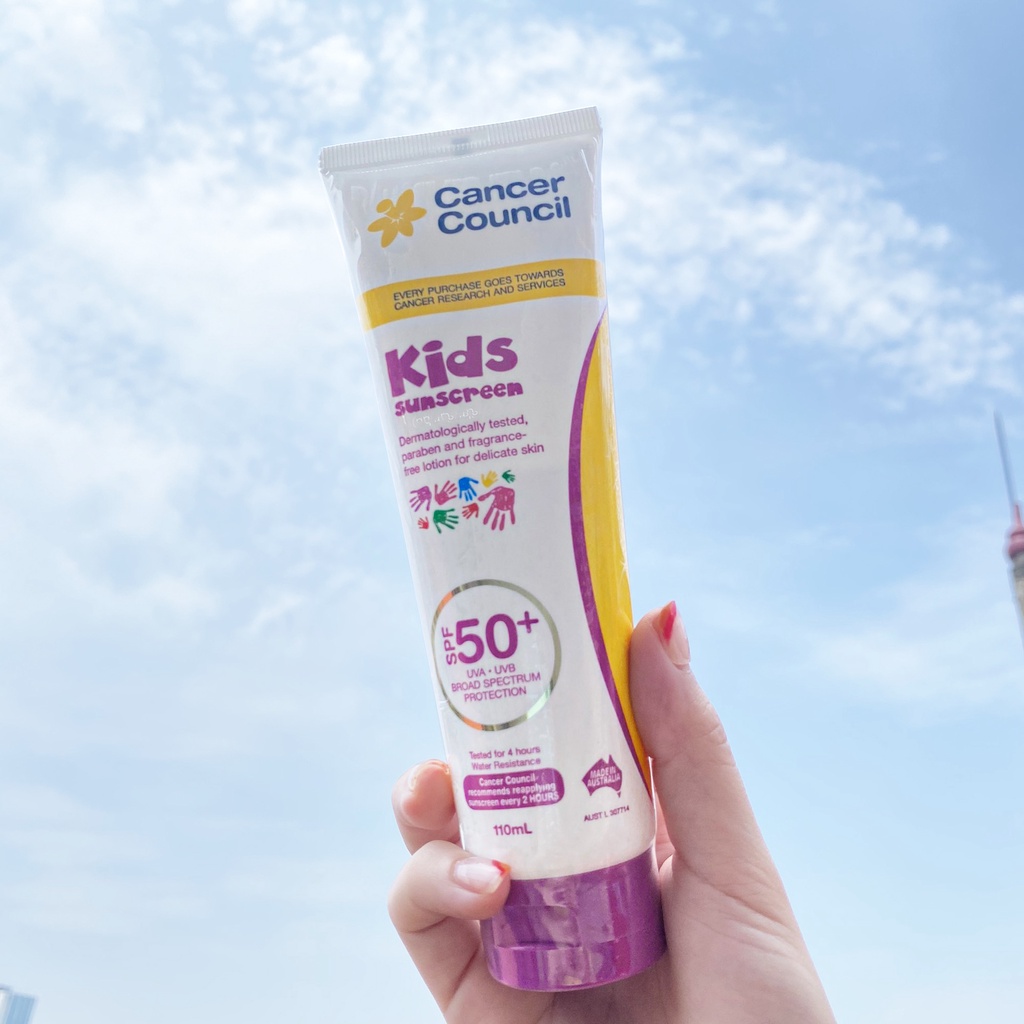 (Hàng Chuẩn Úc) Kem chống nắng Cancer Council SPF 50+/ PA