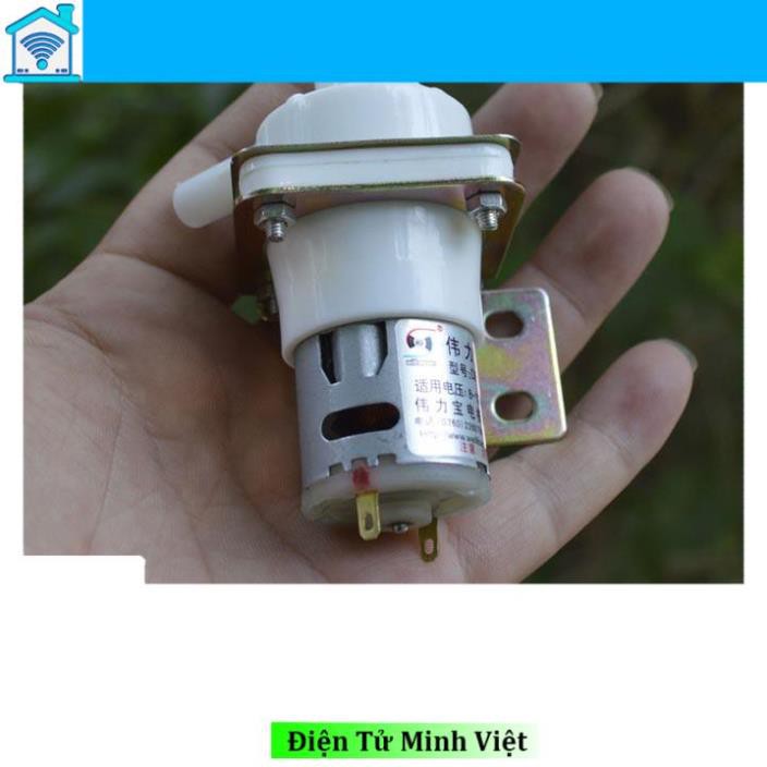 Máy Bơm Mini 12V Trắng