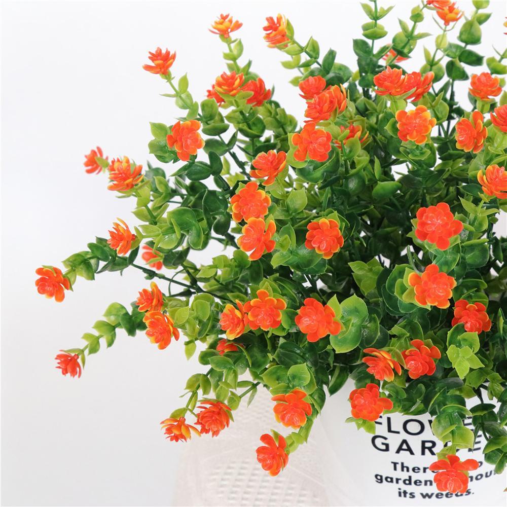 JANE Plastic Flower Simulation Tabletop Artificial Leaves Home Decoration Wedding Decor