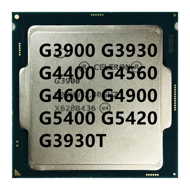 G3900 G3930 G4400 G4560 G4600 G4900 G5400 G5420 G3930T Bộ xử lý CPU lõi kép LGA 1151