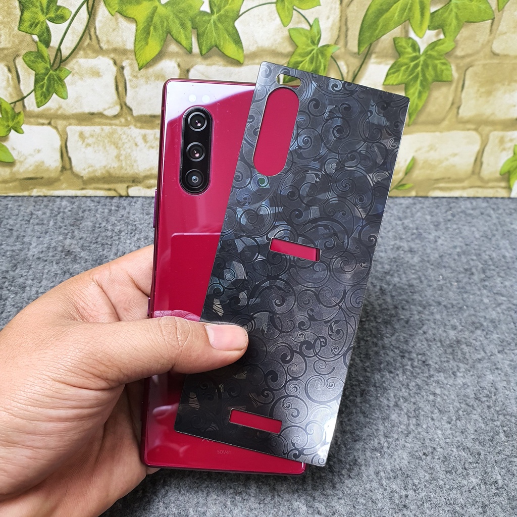 Cường lực sony xperia 5 - xperia 5 II - xperia 5 III nano 9h+ siêu bền, ppf full  màn có trong nhám hoa văn trước sau