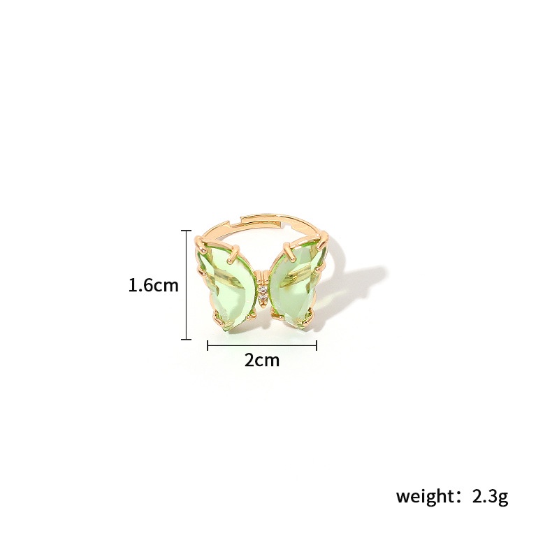 Nhẫn Hình Bướm Thời Trang Hàn Quốc Thanh Lịch Cho Nữ