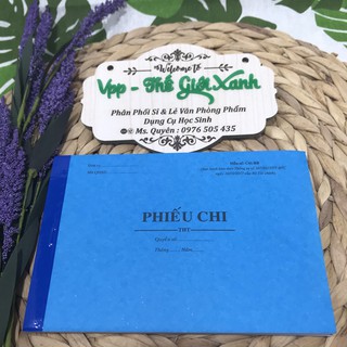 PHIẾU CHI 1 LIÊN (H)