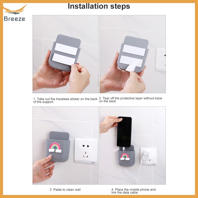 Hộp đựng điều khiển từ xa TV/điện thoại gắn tường chống thấm nước