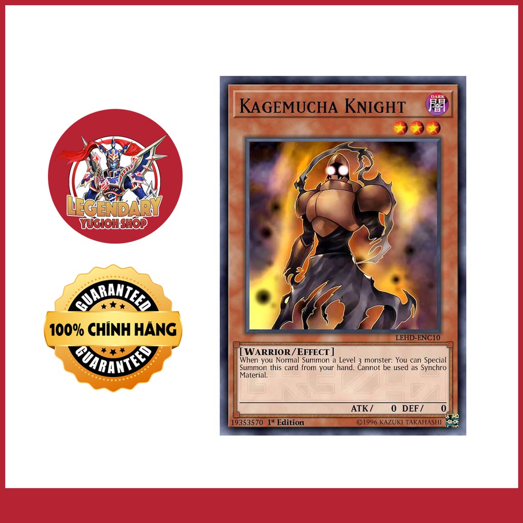 En Thẻ Bai Yugioh Chinh Hang Kagemucha Knight Shopee Việt Nam