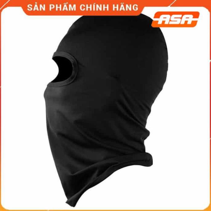 Khăn trùm mặt nạ đi phượt NINJA (Đen) - ASA HELMETS