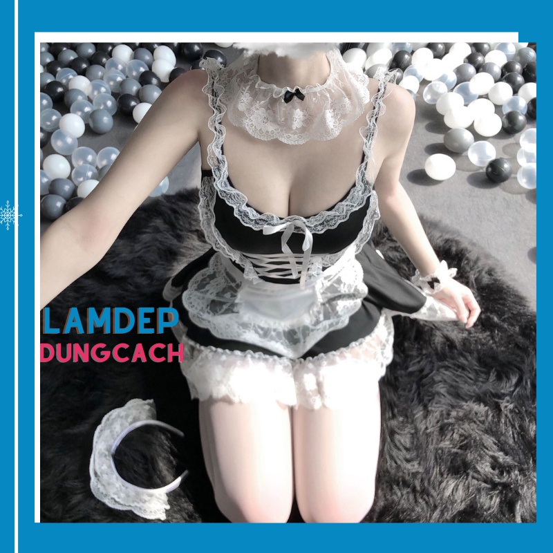 Cosplay Hầu Gái Nhật Bản Sexy Cô Giúp Việc Quyến Rũ Gợi Cảm- COSPLAY DAYTRANG1247 | BigBuy360 - bigbuy360.vn