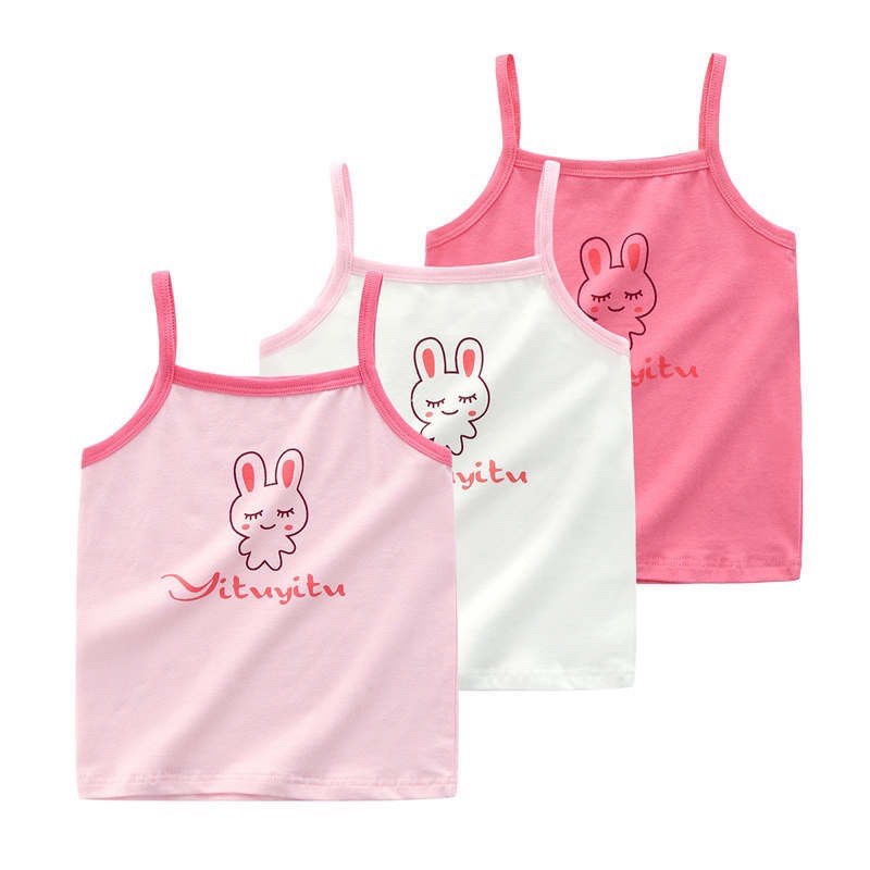 Áo dây cho bé, áo 2 dây bé gái chất cotton cao cấp Xuân Cường Kids