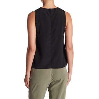 Áo Still BCBG Đen Dây Yếm Cột Nơ Eo - 0910